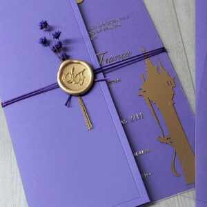 Convite 15 anos Rapunzel